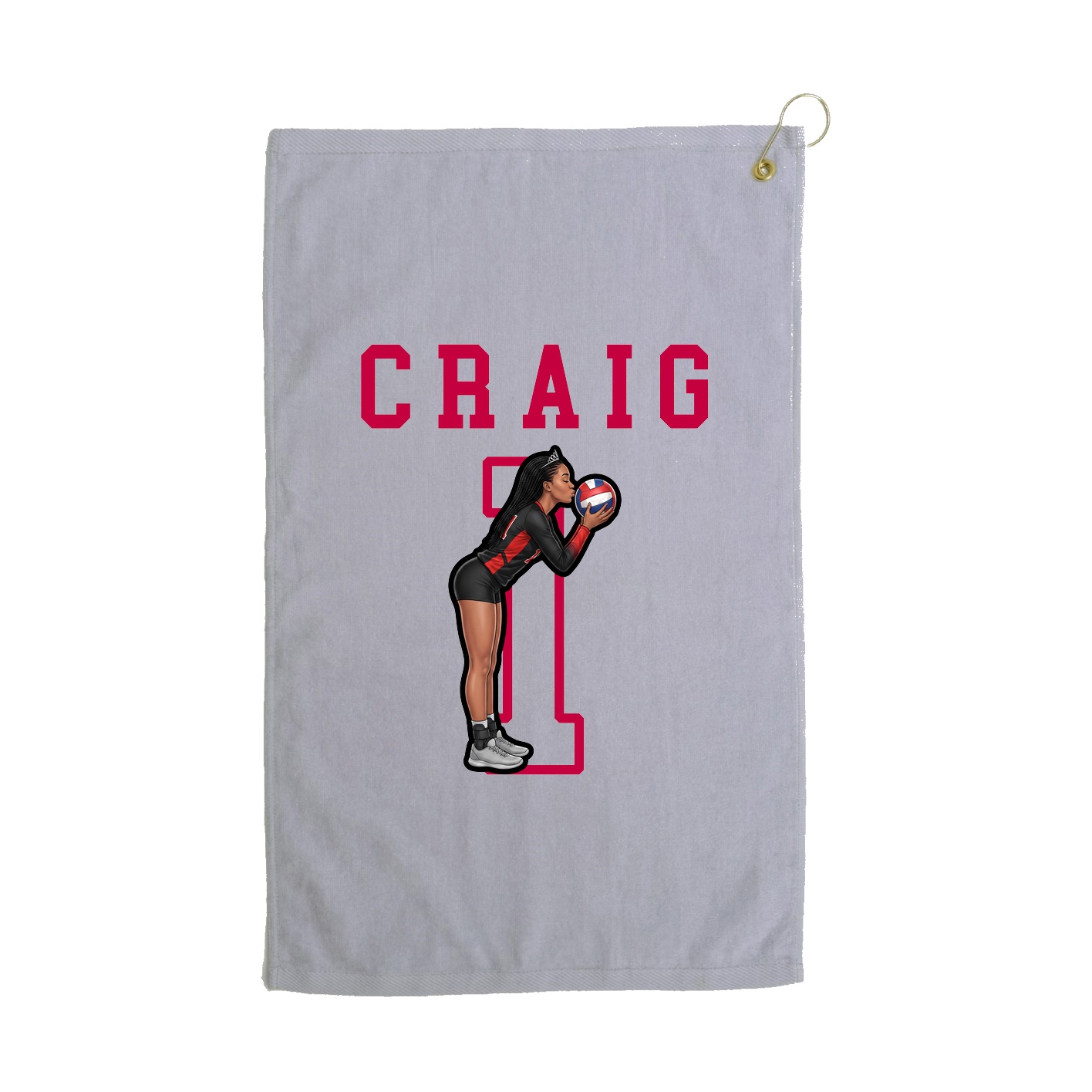 Golf Towel — Shirsey in Grey