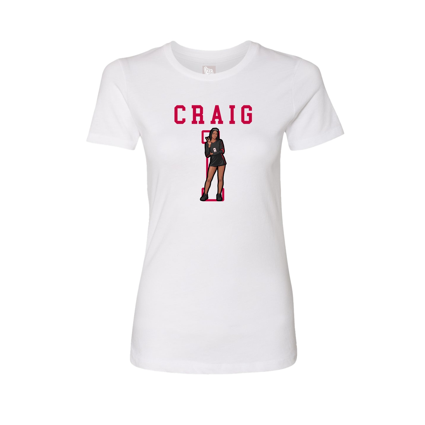 Fitted Women's Tee — Shirsey in White