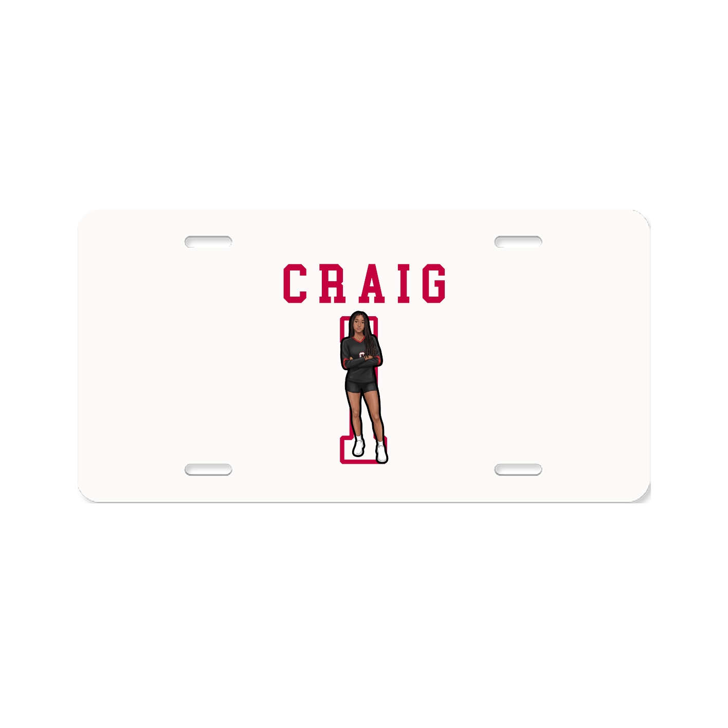 License Plate — Shirsey in Classic