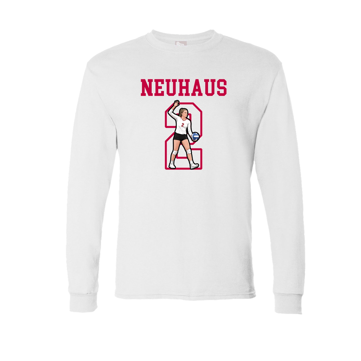 Long Sleeve Tee — Shirsey in White