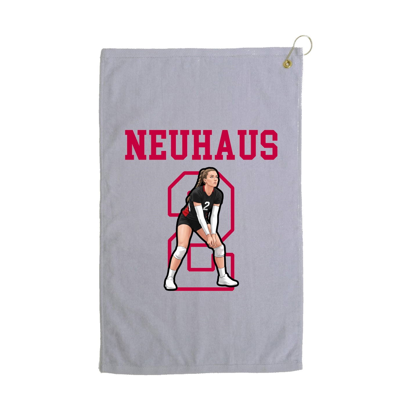 Golf Towel — Shirsey in Grey