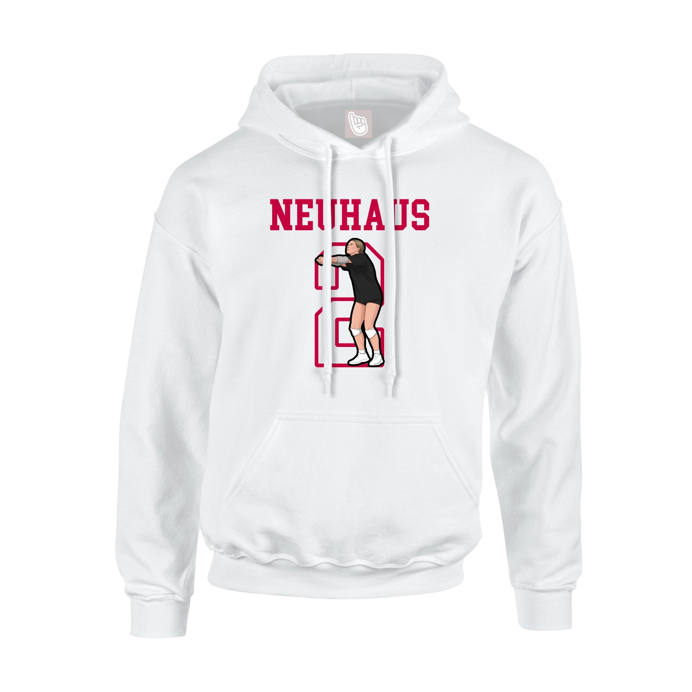 Youth Hoodie — Shirsey in White