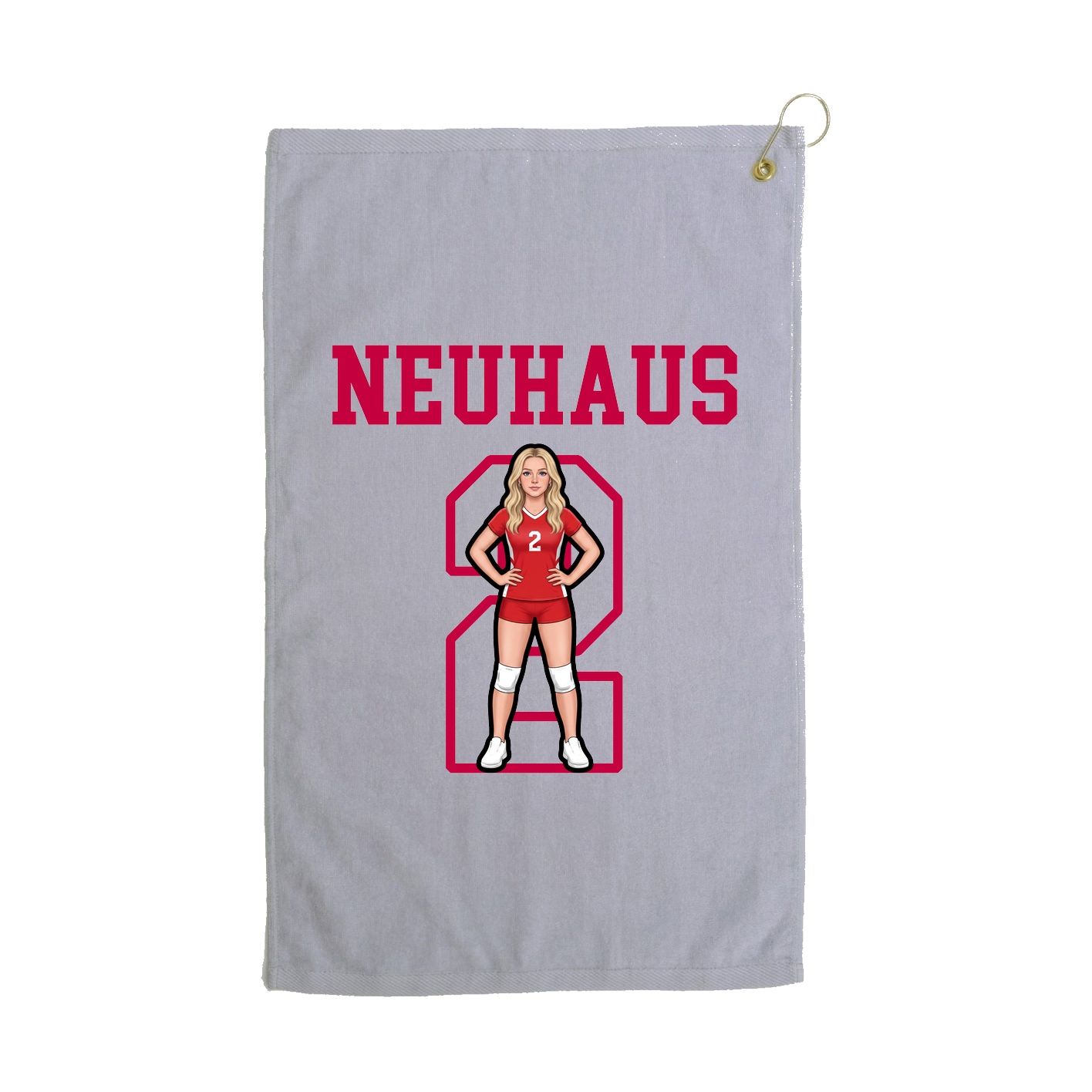 Golf Towel — Shirsey in Grey