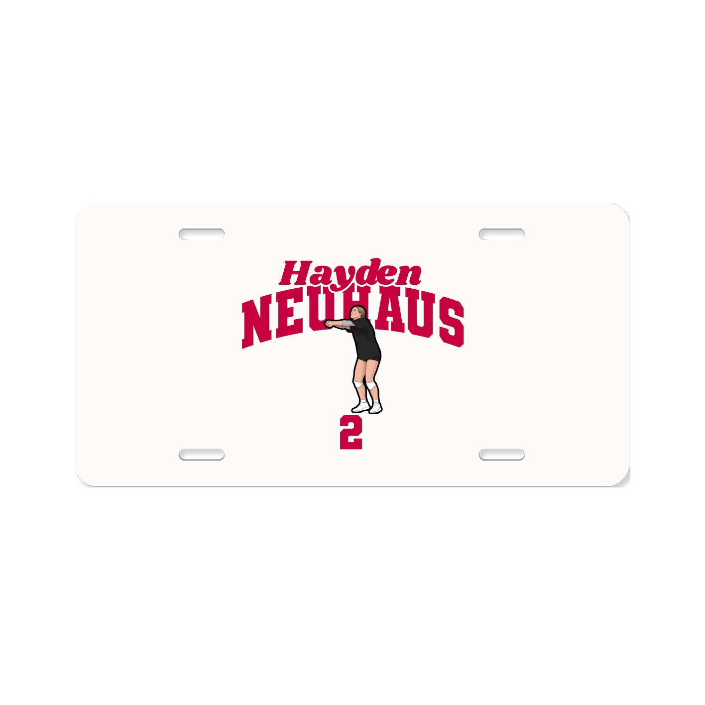 License Plate — Signature Arch in Classic