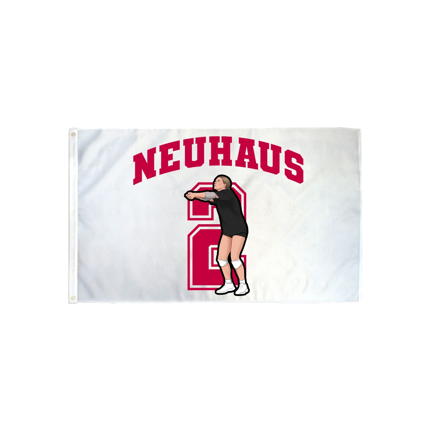 3x5 Flag — Number in Classic