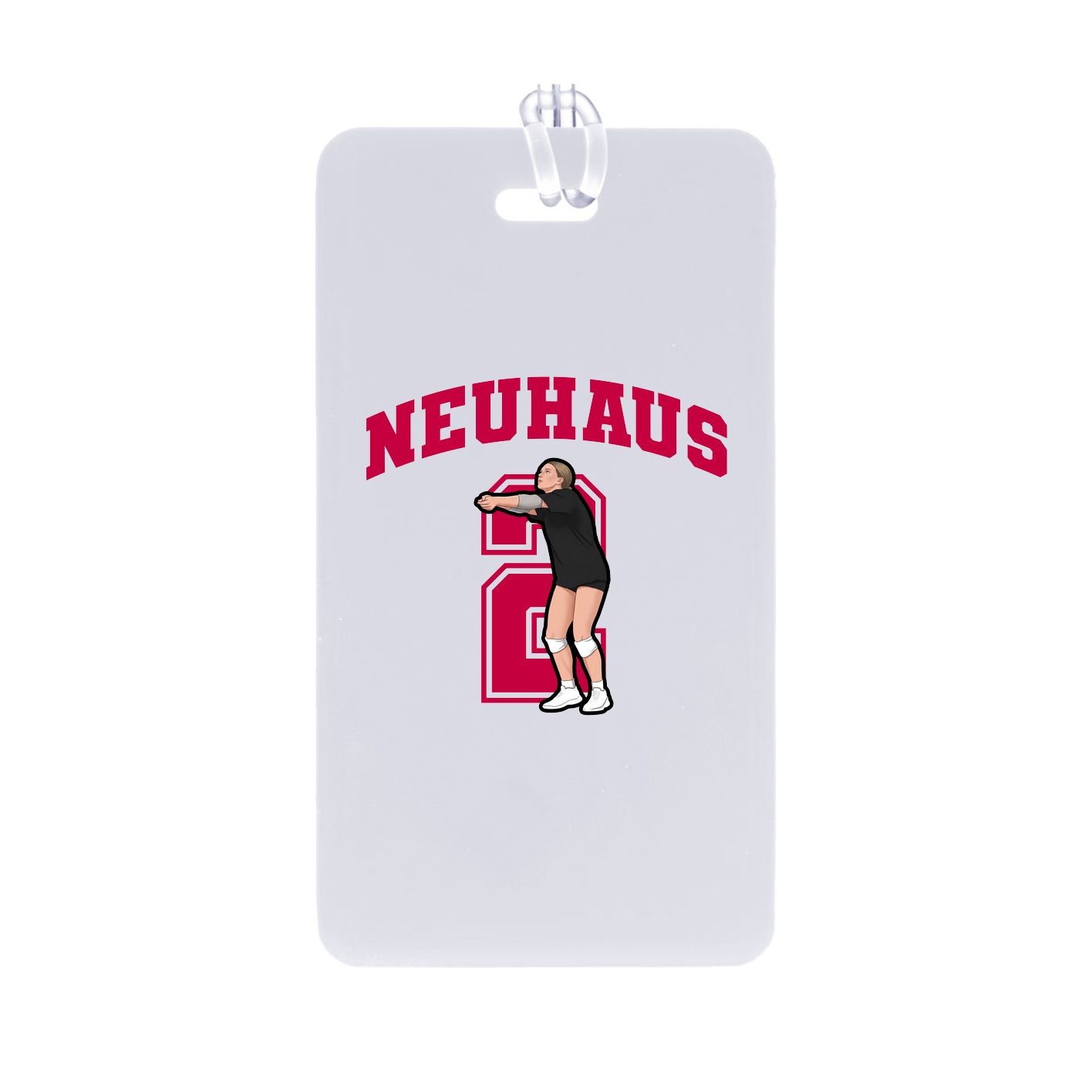 Bag Tag — Number in Classic