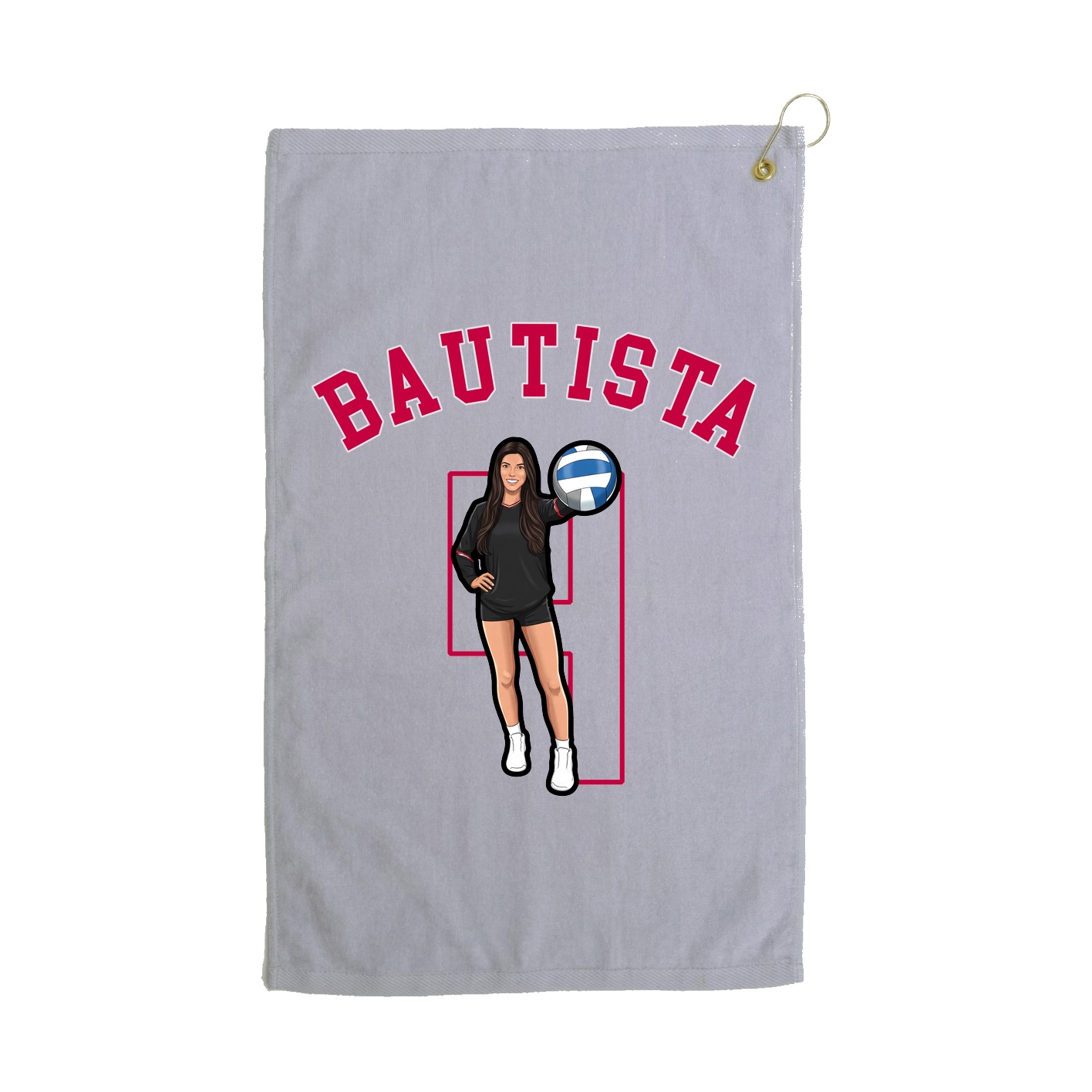 Golf Towel — Shirsey Arch in Grey