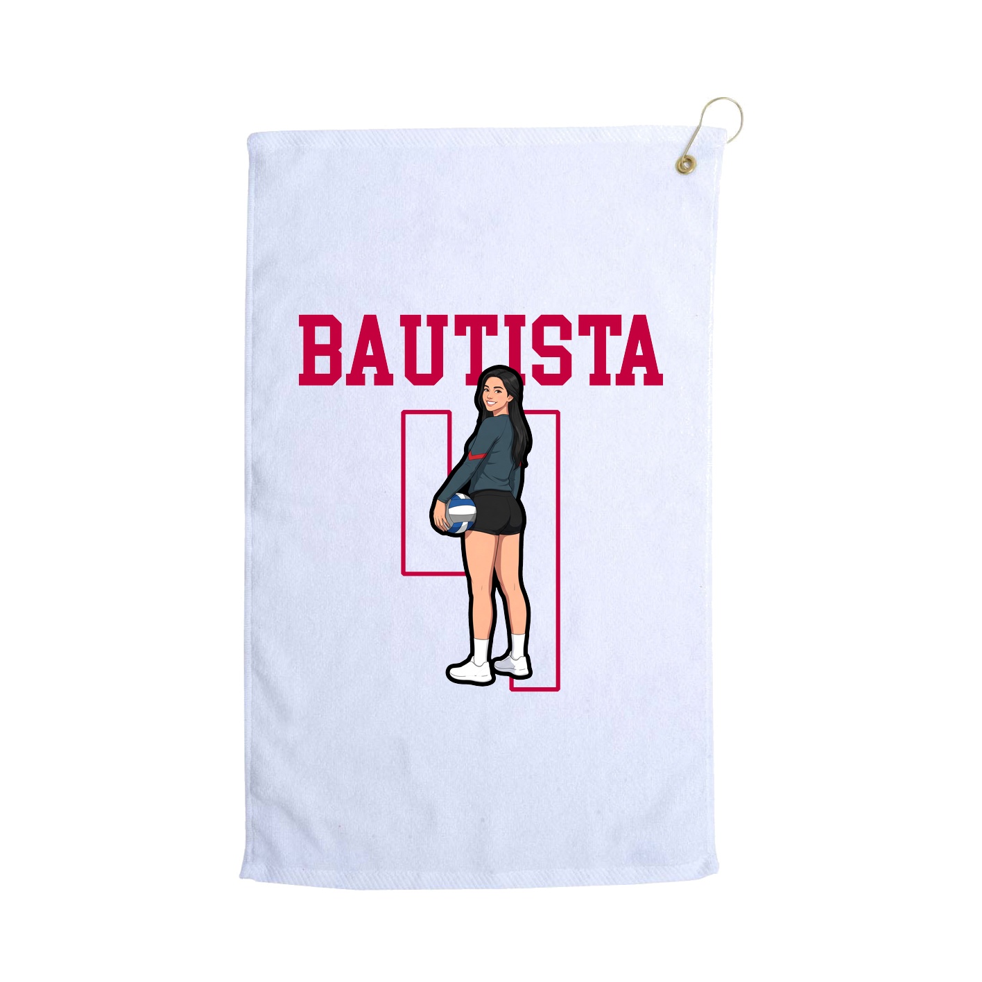 Golf Towel — Shirsey in White