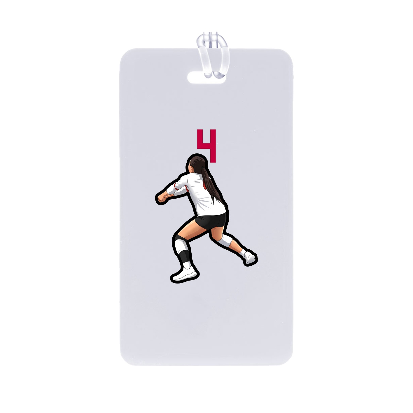 Bag Tag — Number Top in Classic