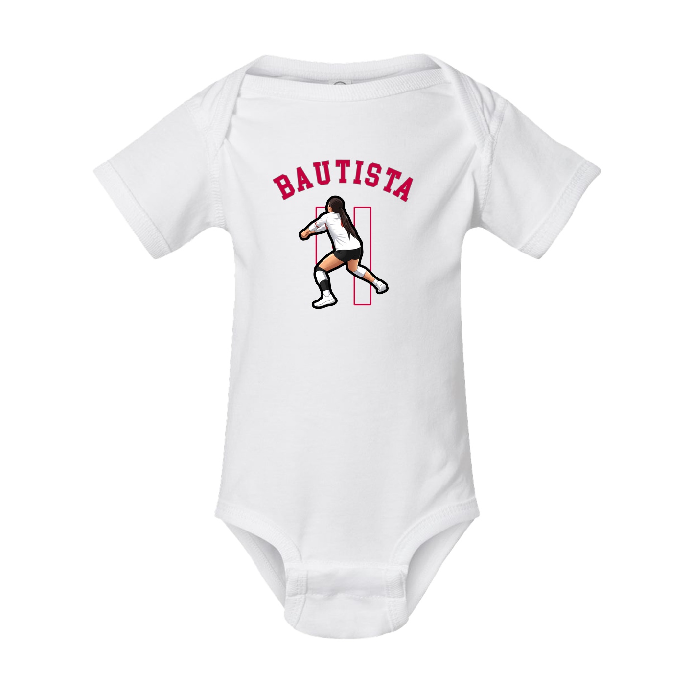 Baby Onesie — Shirsey Arch in White