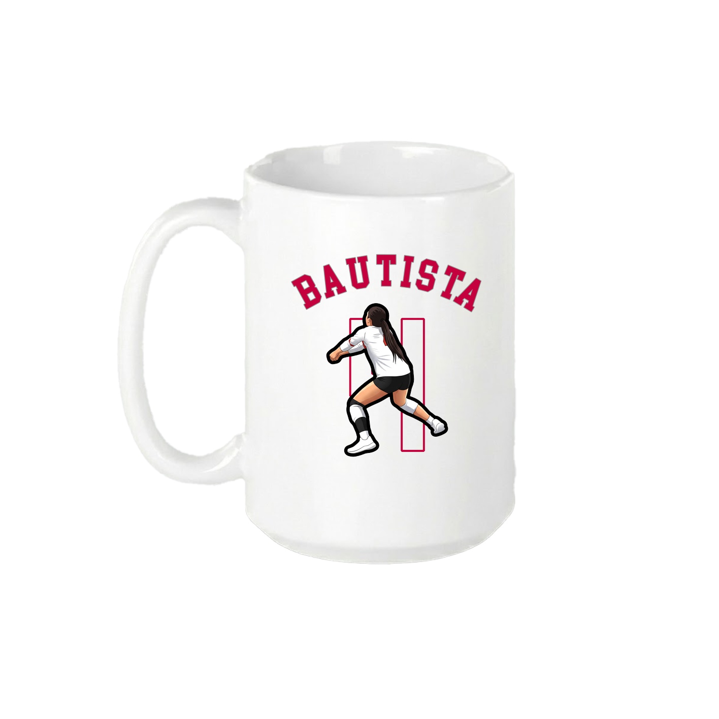 15oz Coffee Mug — Shirsey Arch in White