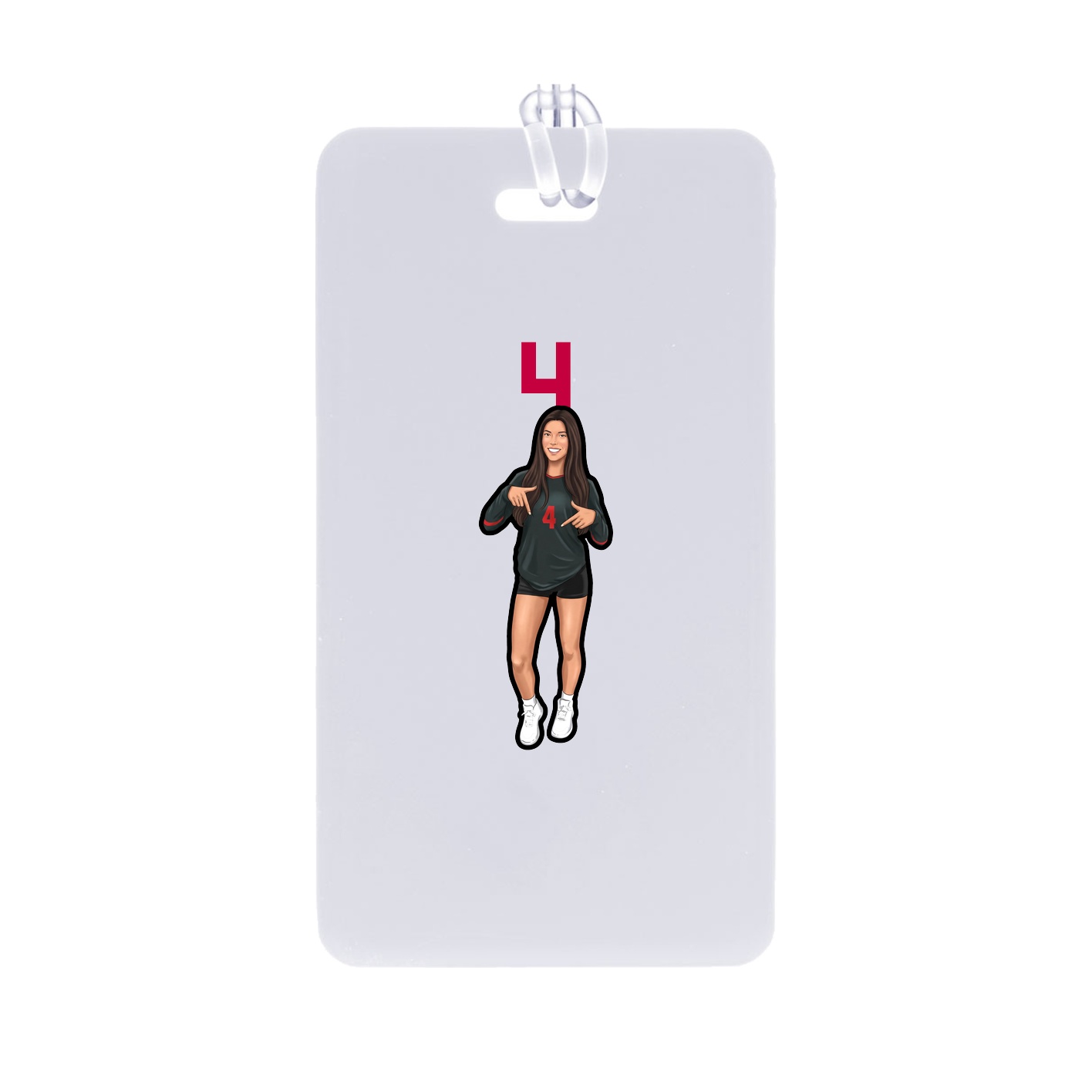 Bag Tag — Number Top in Classic