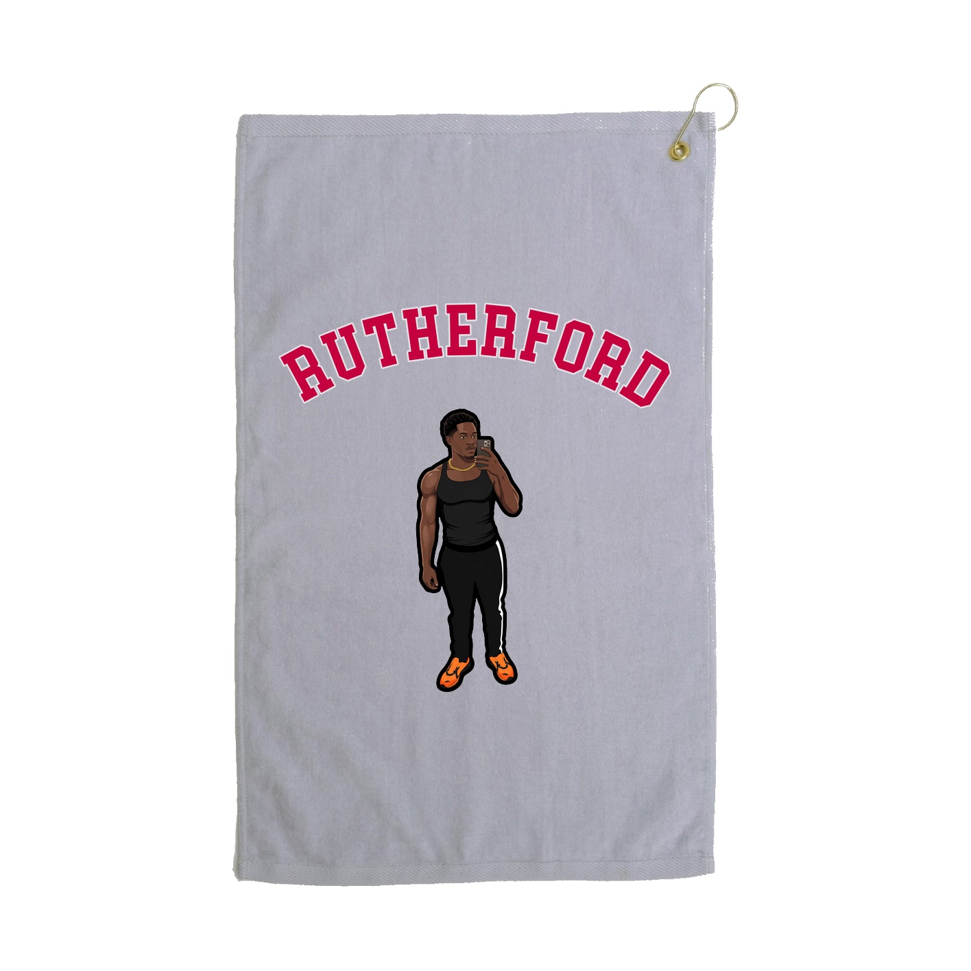 Golf Towel — Shirsey Arch in Grey