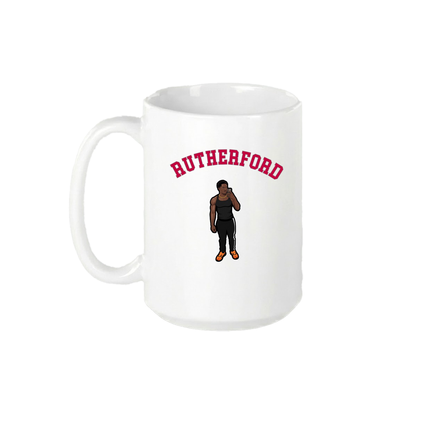 15oz Coffee Mug — Shirsey Arch in White