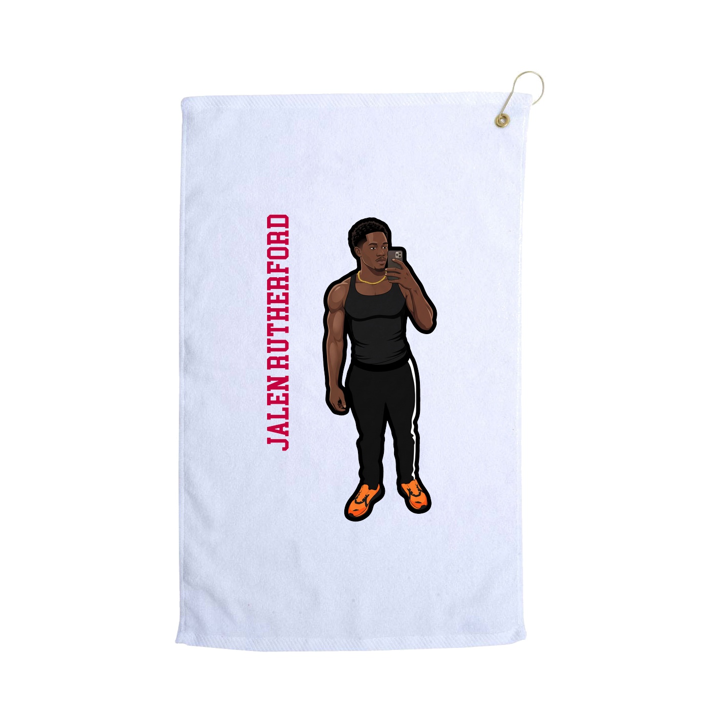 Terry Velour Golf Towel