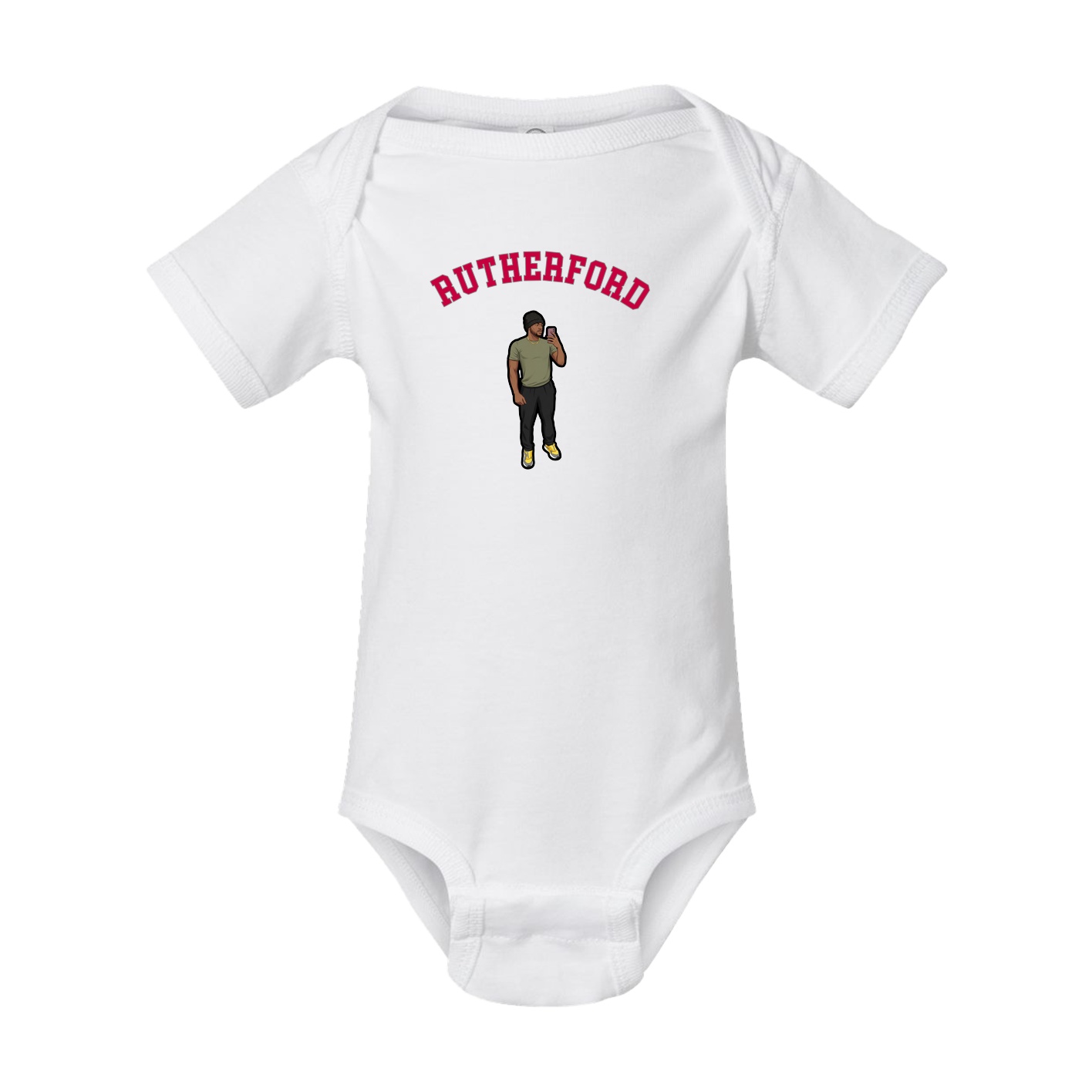 Baby Onesie — Shirsey Arch in White