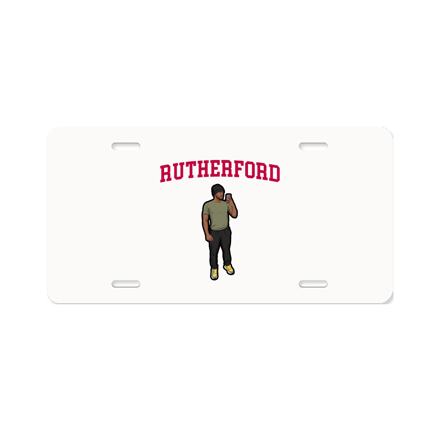License Plate — Shirsey in Classic
