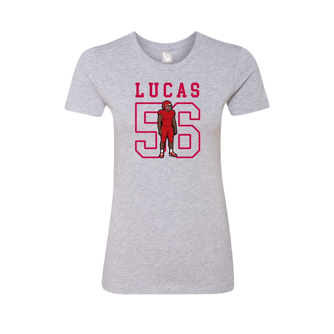 Fitted Women's Tee — Shirsey in Grey