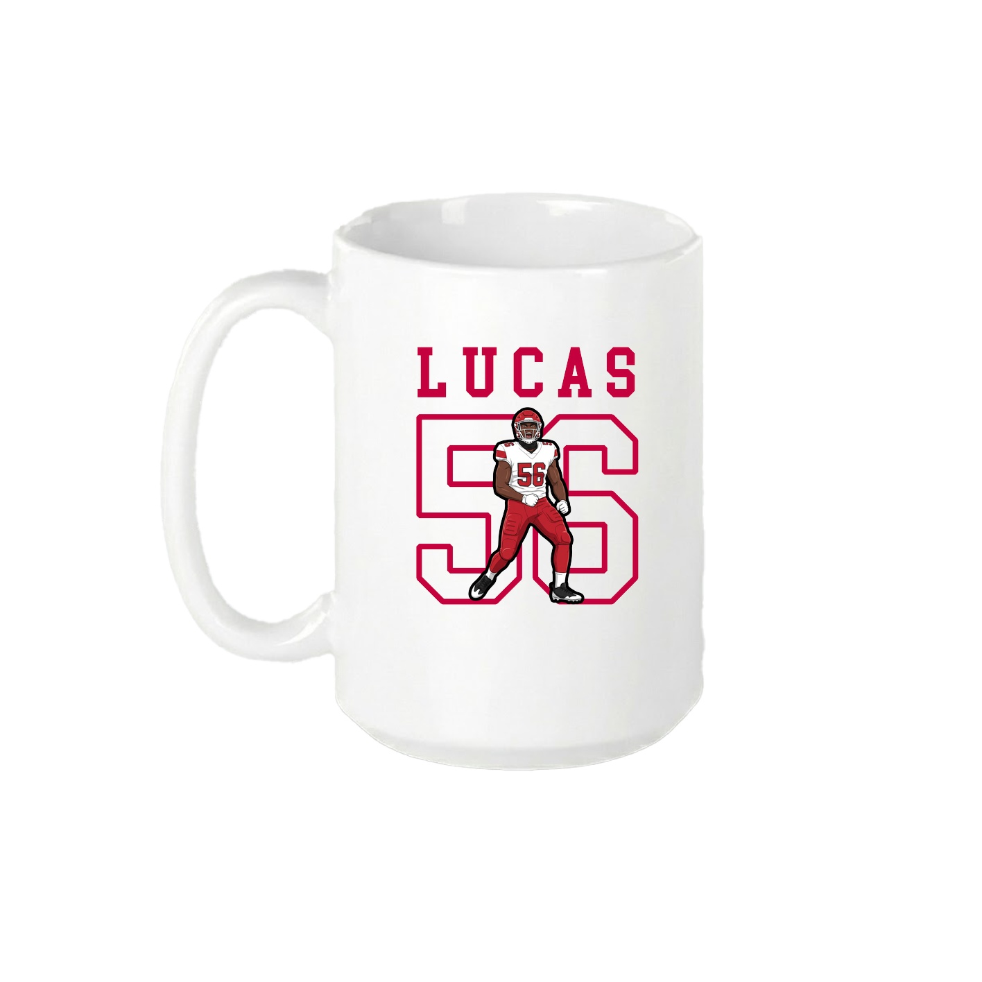 15oz Coffee Mug — Shirsey in White