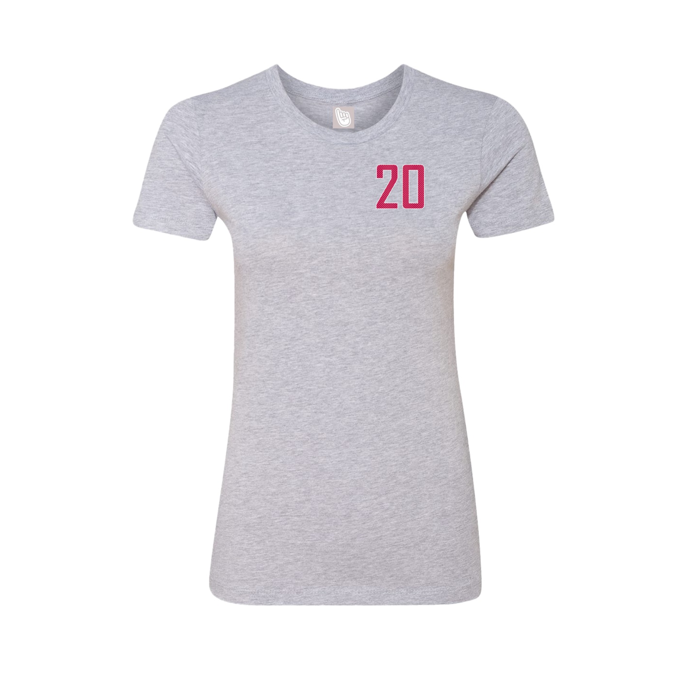 Womens Tee — Front Shirsy in Grey
