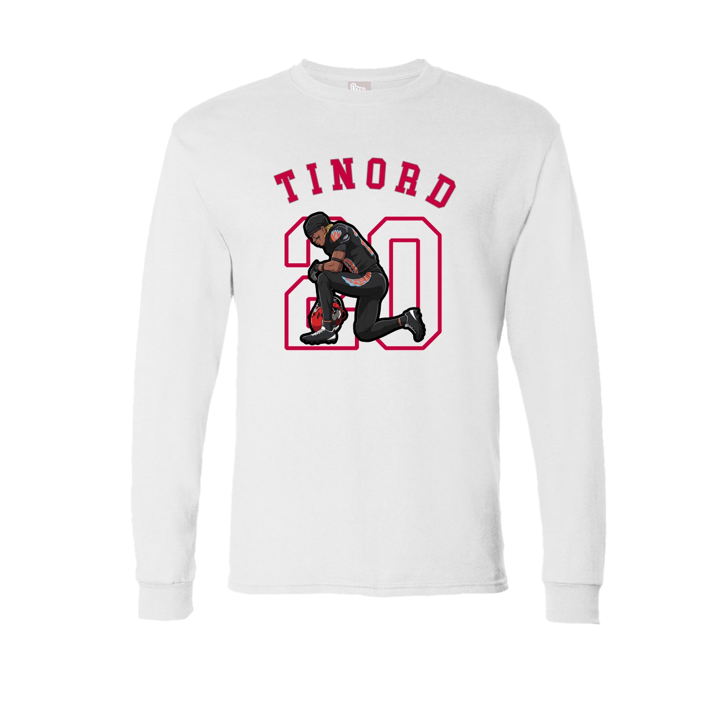 Long Sleeve Tee — Shirsey Arch in White