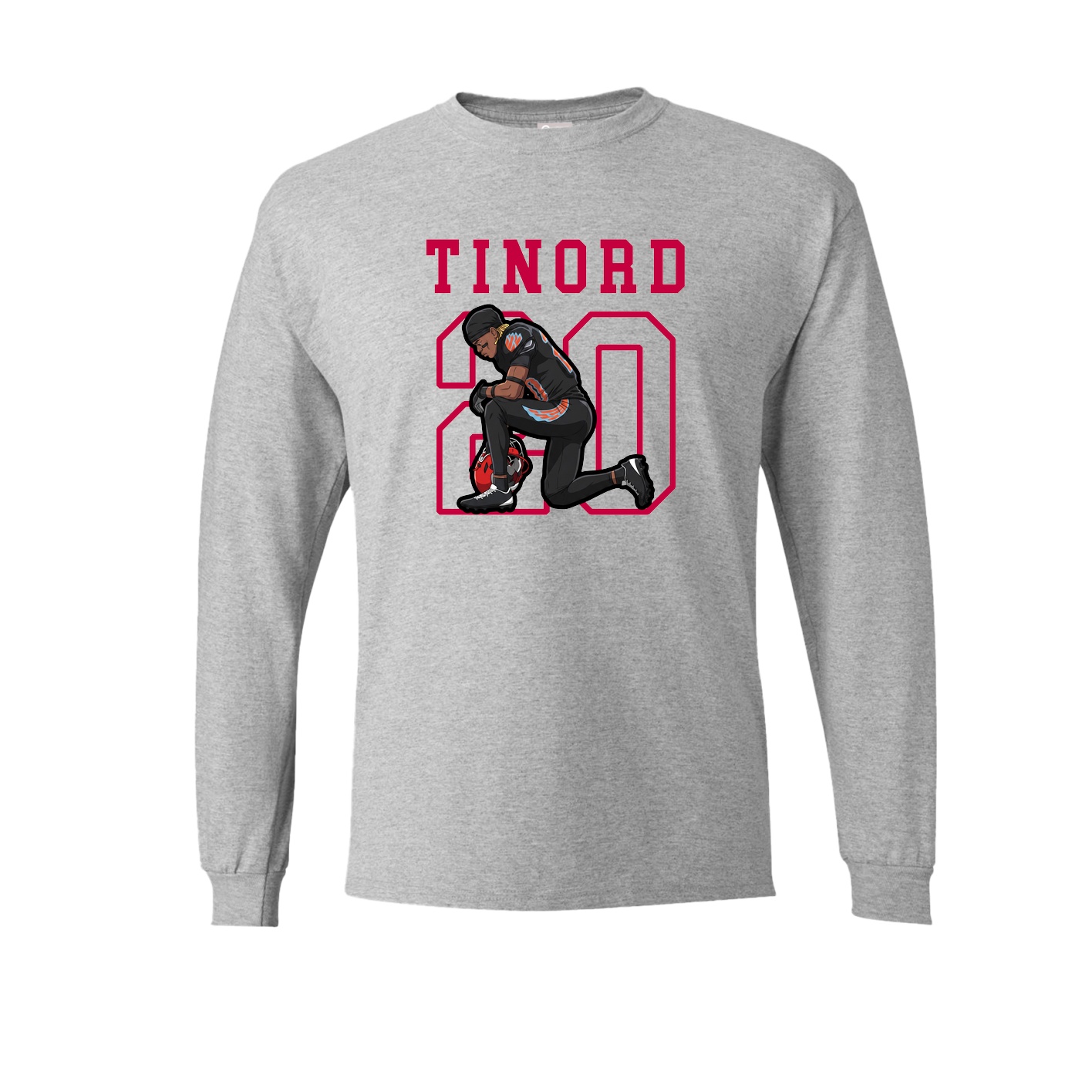Long Sleeve Tee — Shirsey in Grey