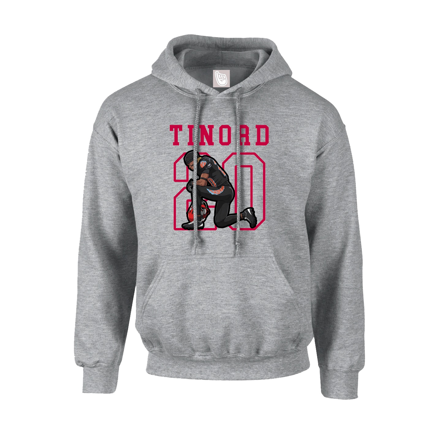 Hoodie — Shirsey in Grey