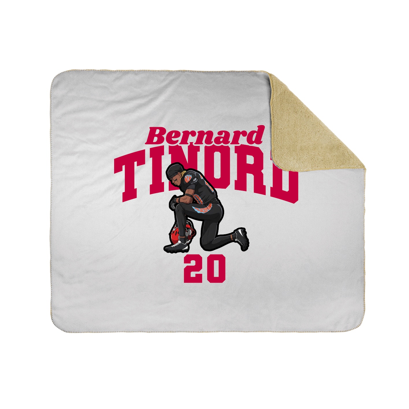 Throw Blanket — Signature Arch in White