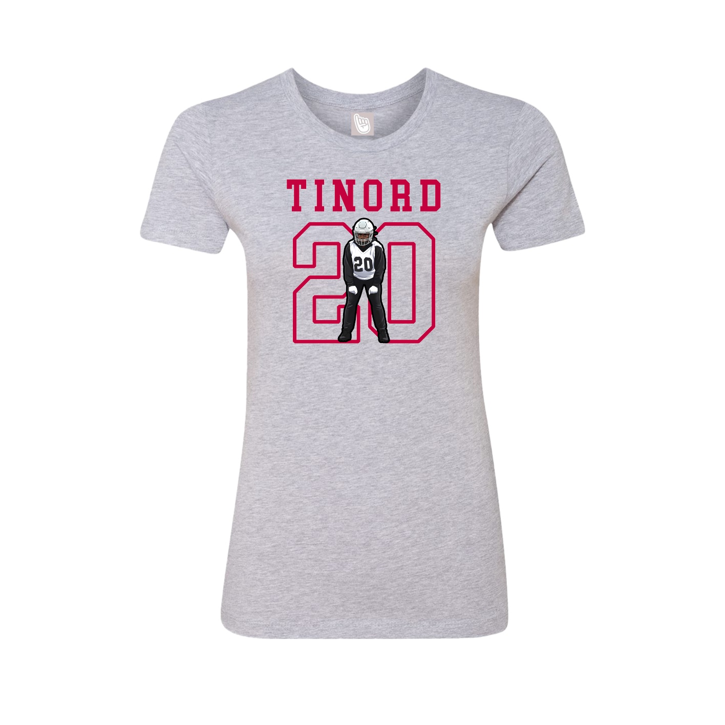 Fitted Women's Tee — Shirsey in Grey