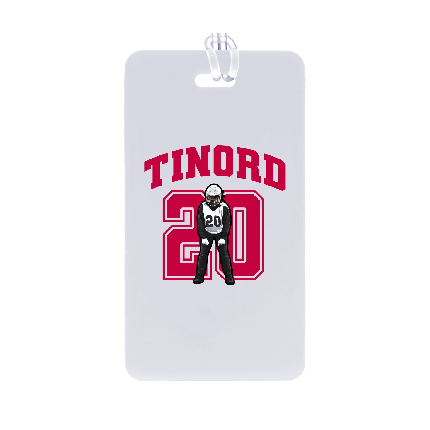 Bag Tag — Number in Classic