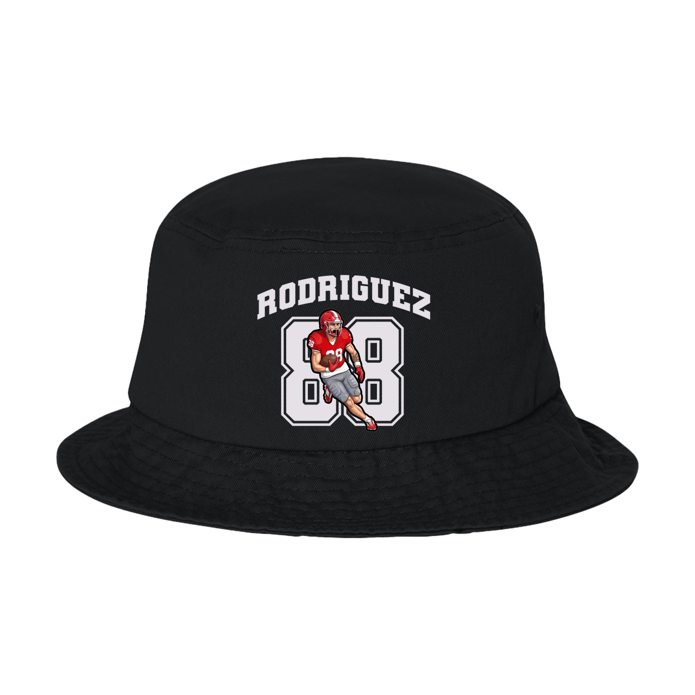 Bucket Cap — Number in Black