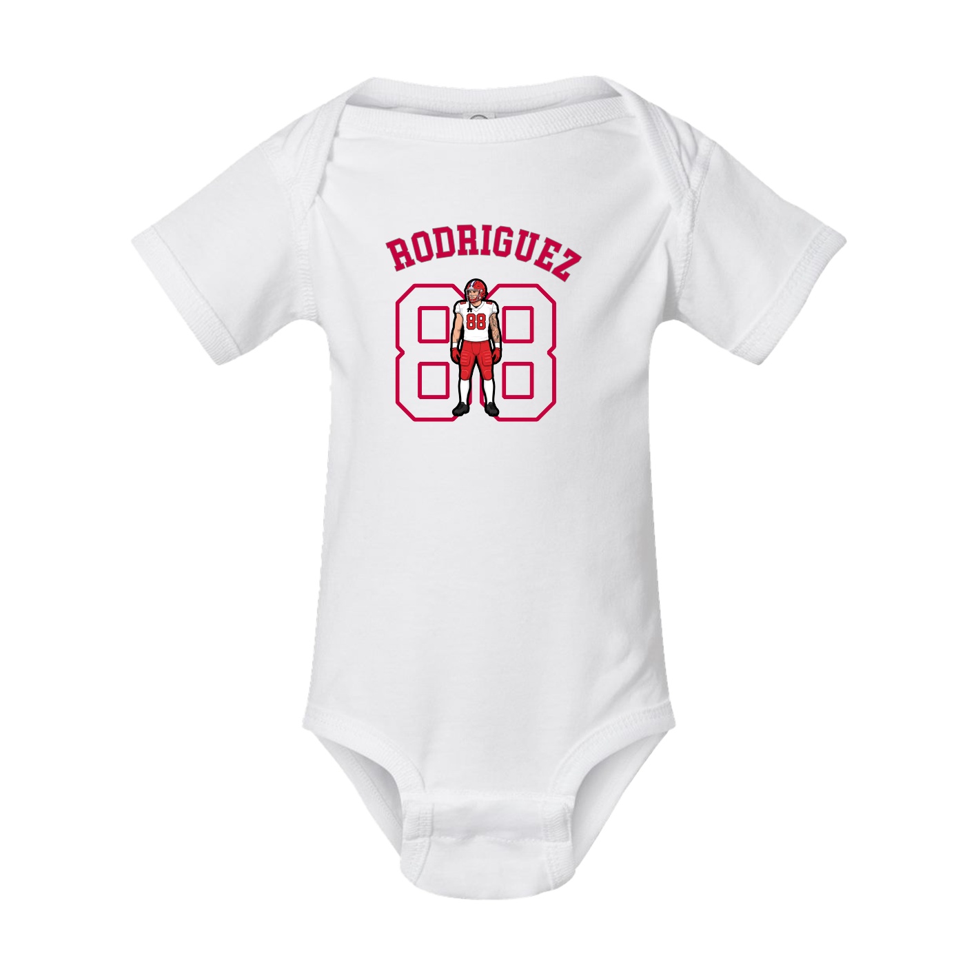 Baby Onesie — Shirsey Arch in White
