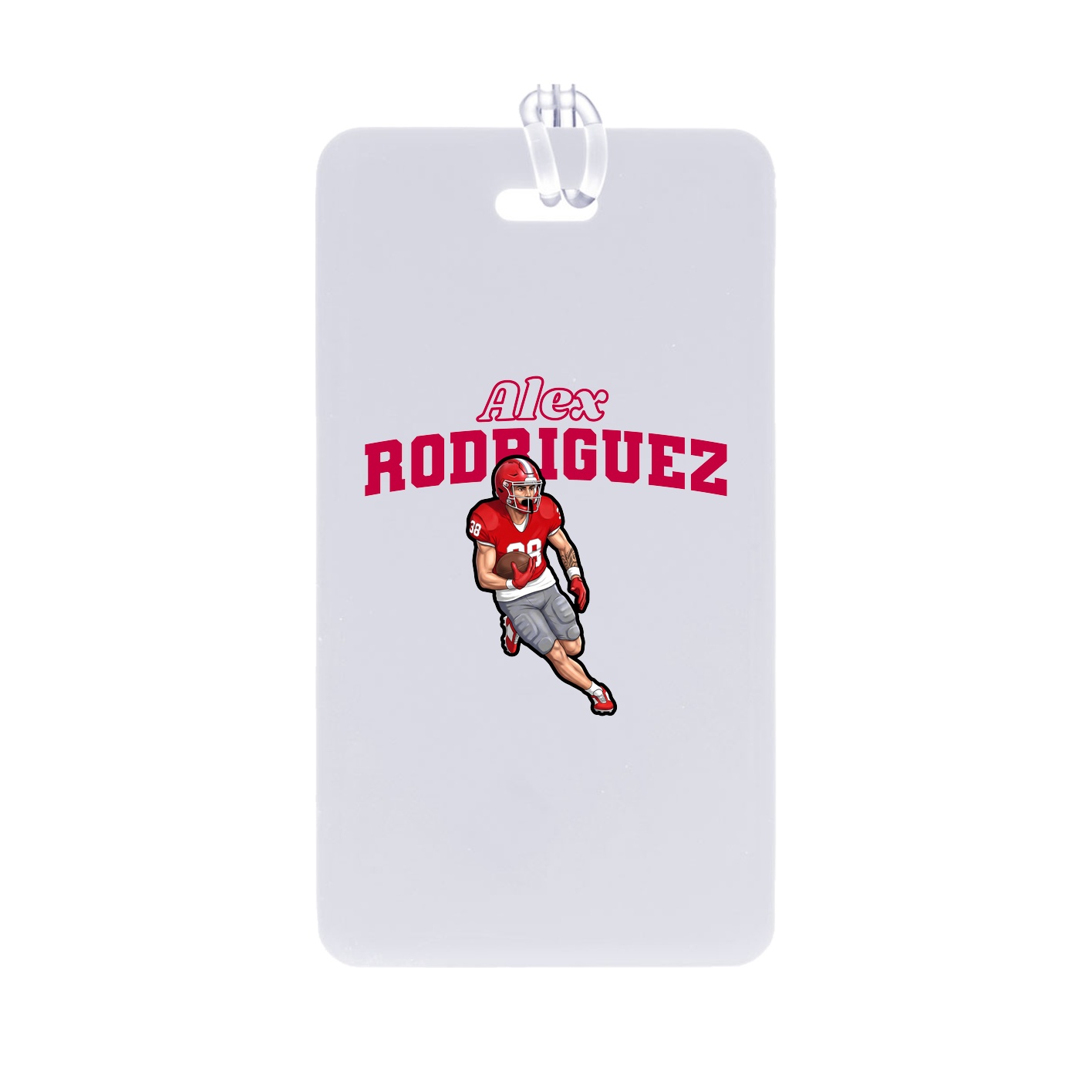 Bag Tag — Name Arch in Classic