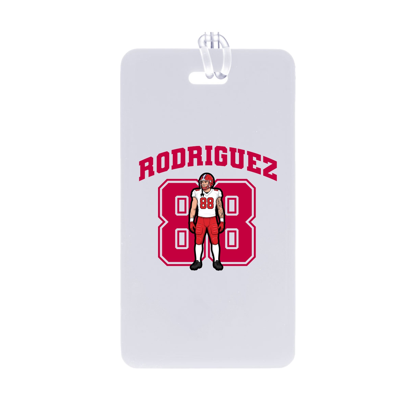 Bag Tag — Number in Classic