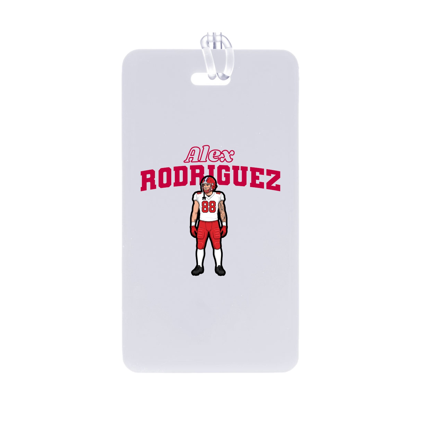 Bag Tag — Name Arch in Classic