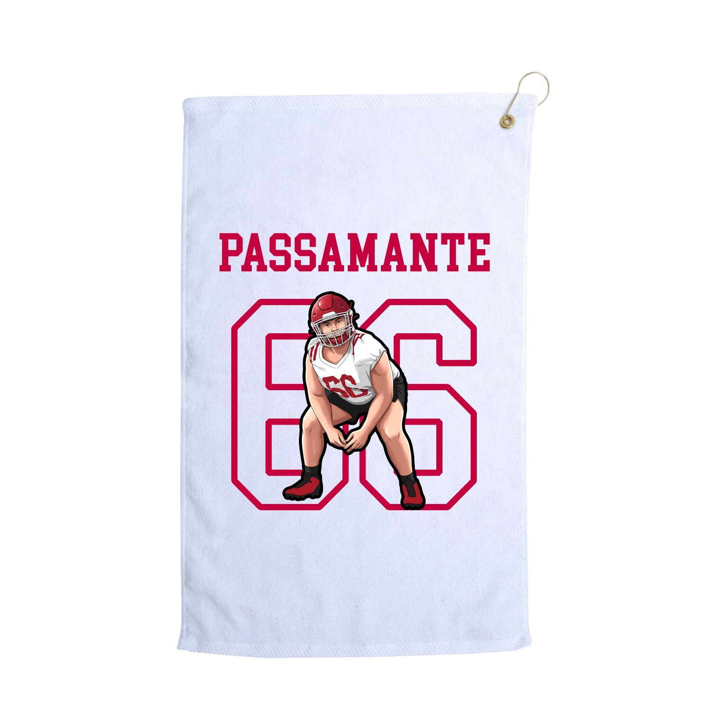 Golf Towel — Shirsey in White