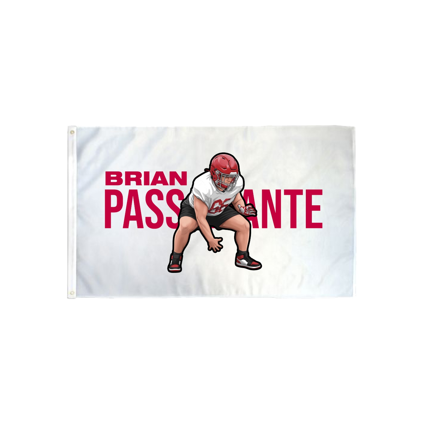 3x5 Flag — Player Name in Classic