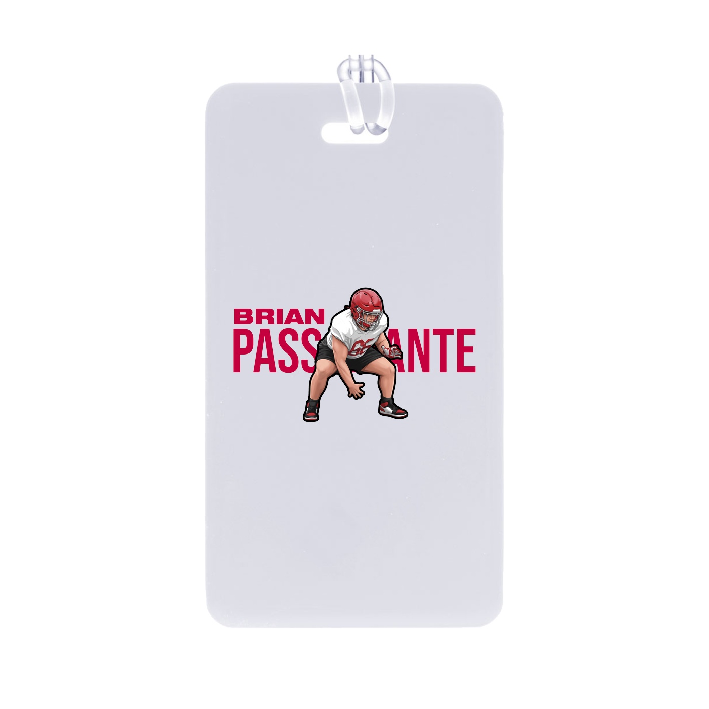 Bag Tag — Player Name in Classic