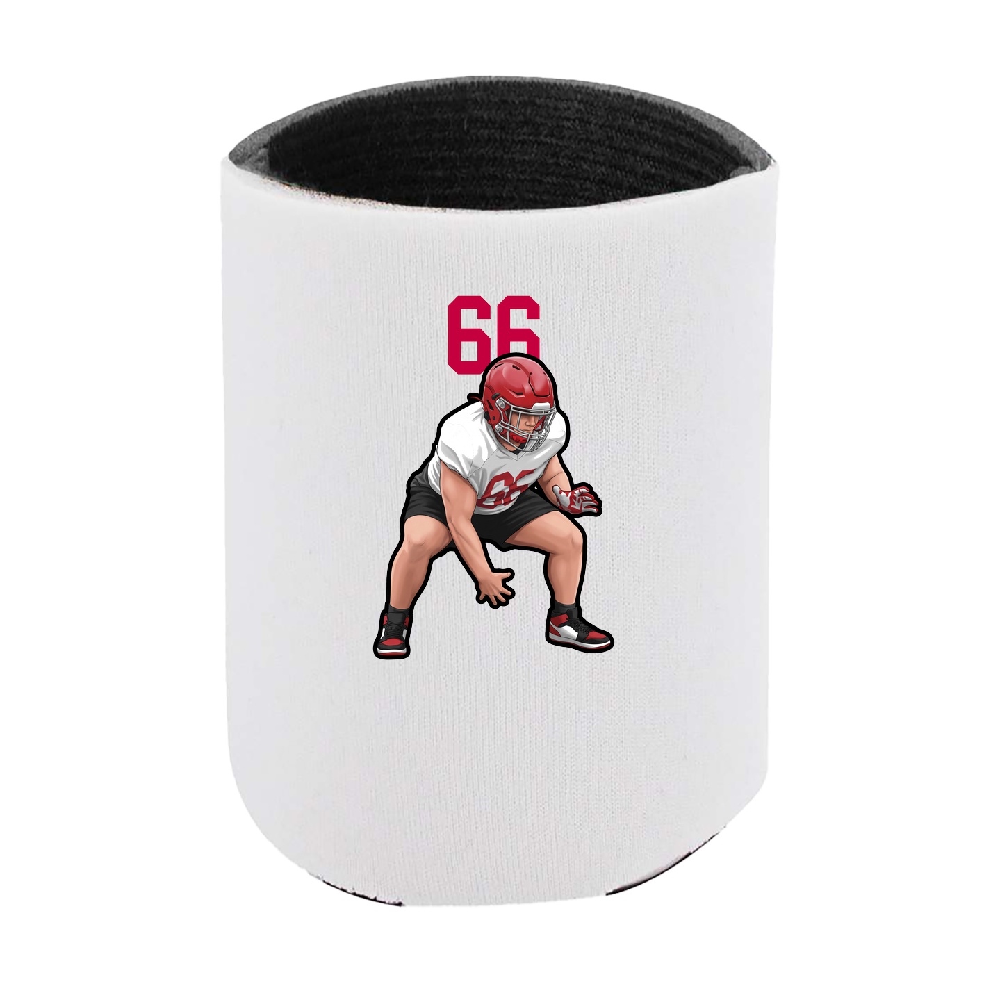 Can Holder — Number Top in White