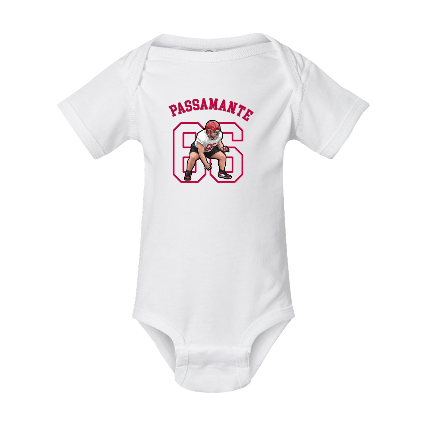Baby Onesie — Shirsey Arch in White