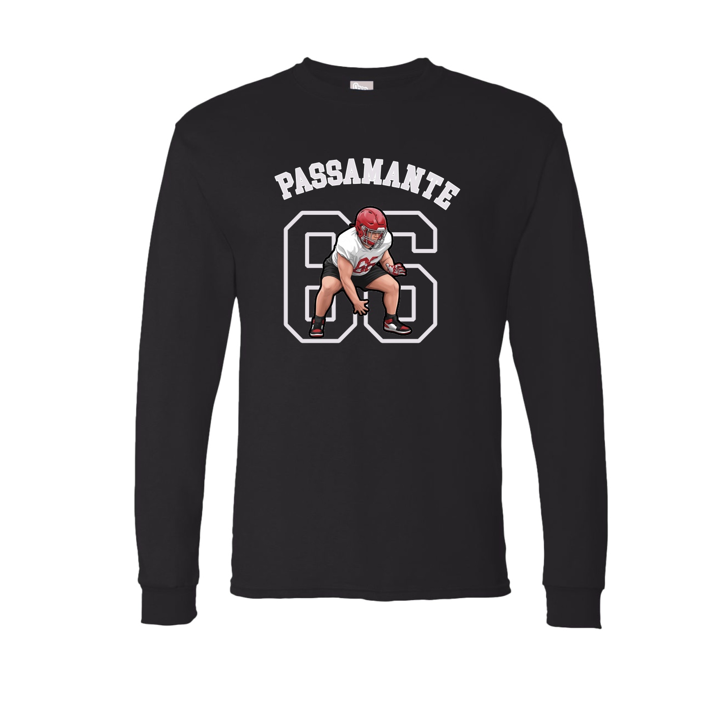 Long Sleeve Tee — Shirsey Arch in Black