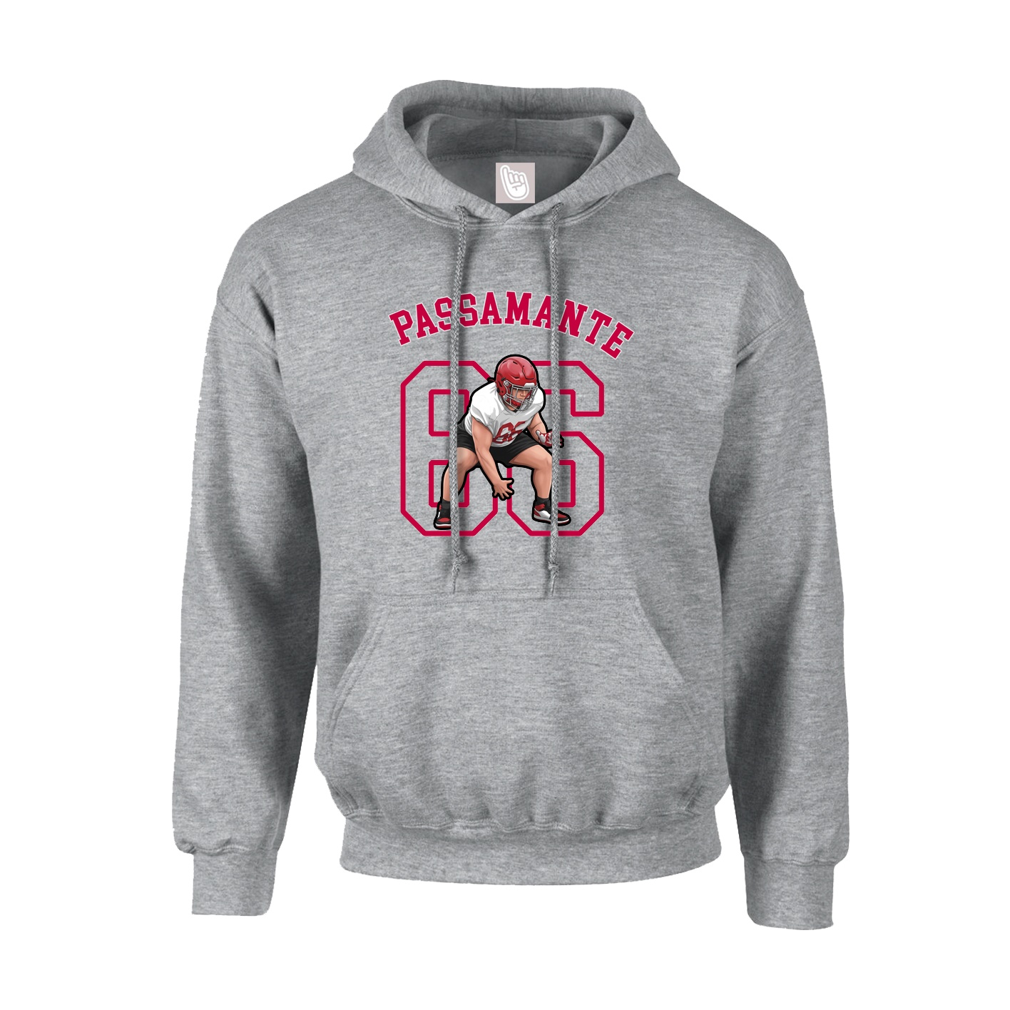 Hoodie — Shirsey Arch in Grey