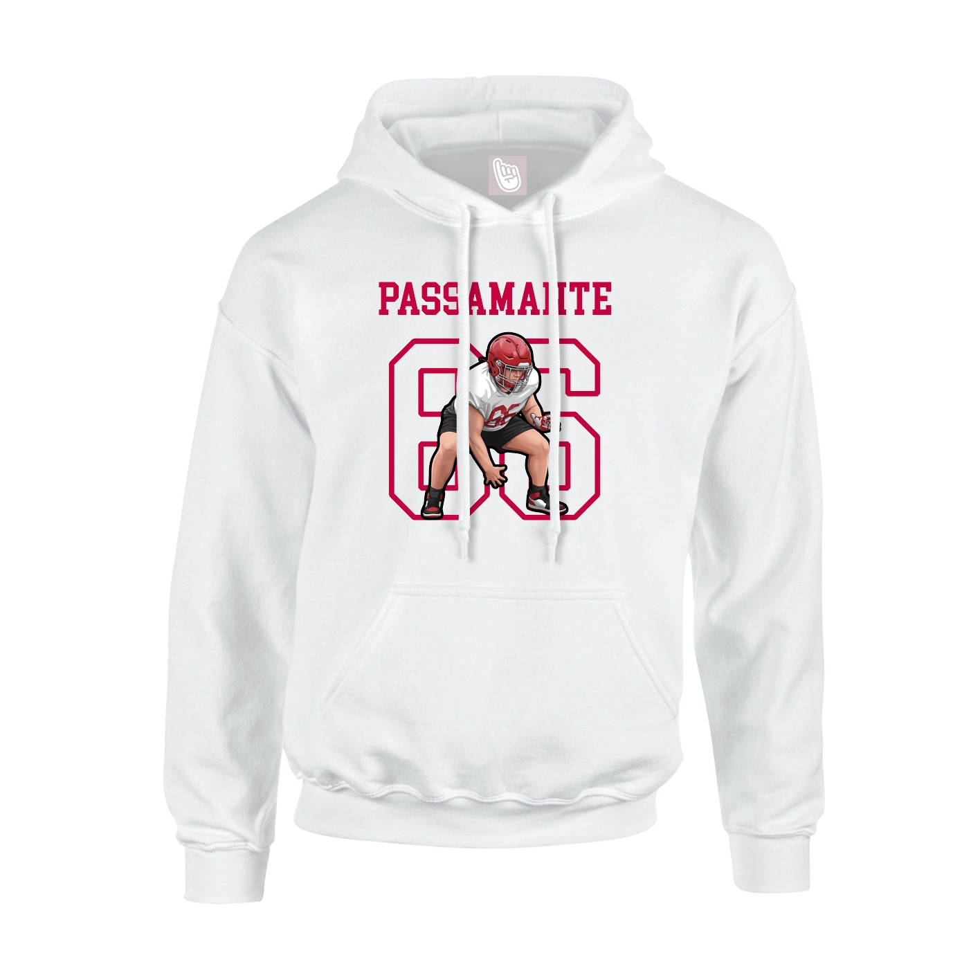 Youth Hoodie — Shirsey in White