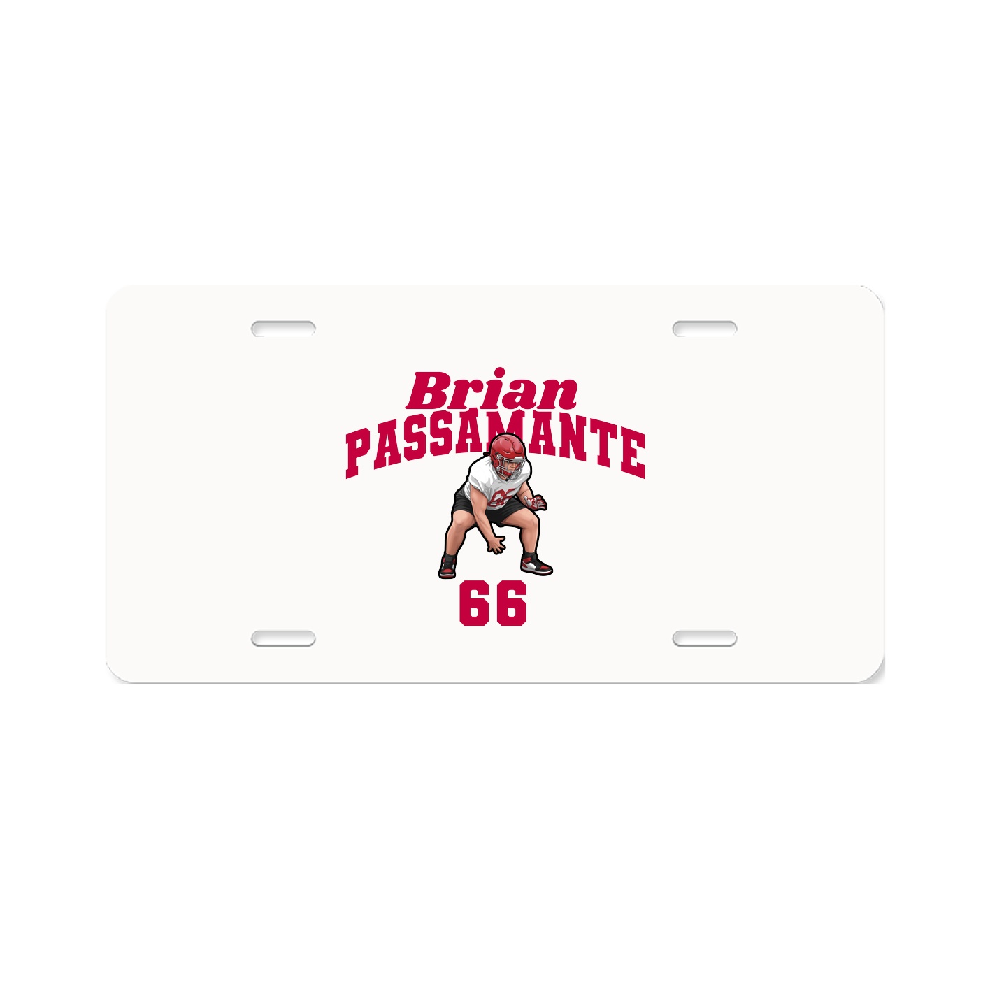 License Plate — Signature Arch in Classic