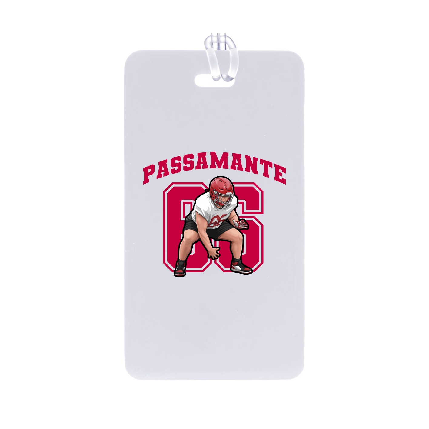 Bag Tag — Number in Classic