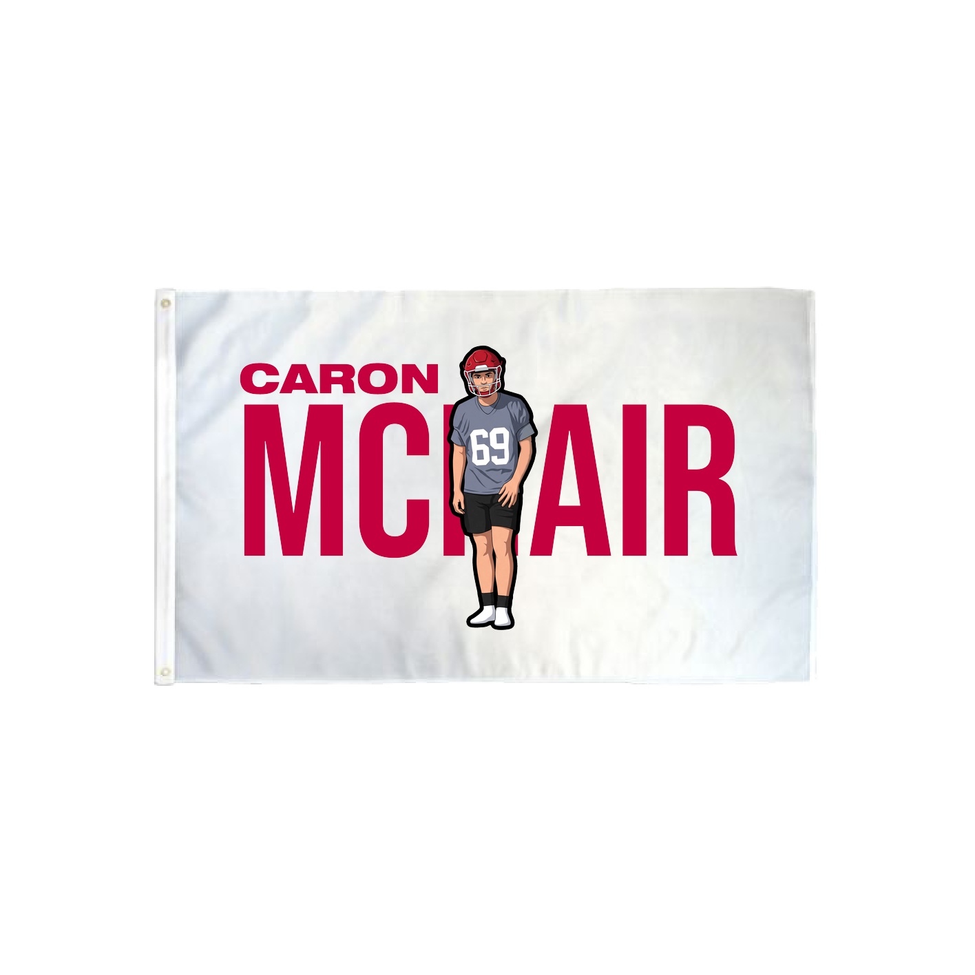 3x5 Flag — Player Name in Classic