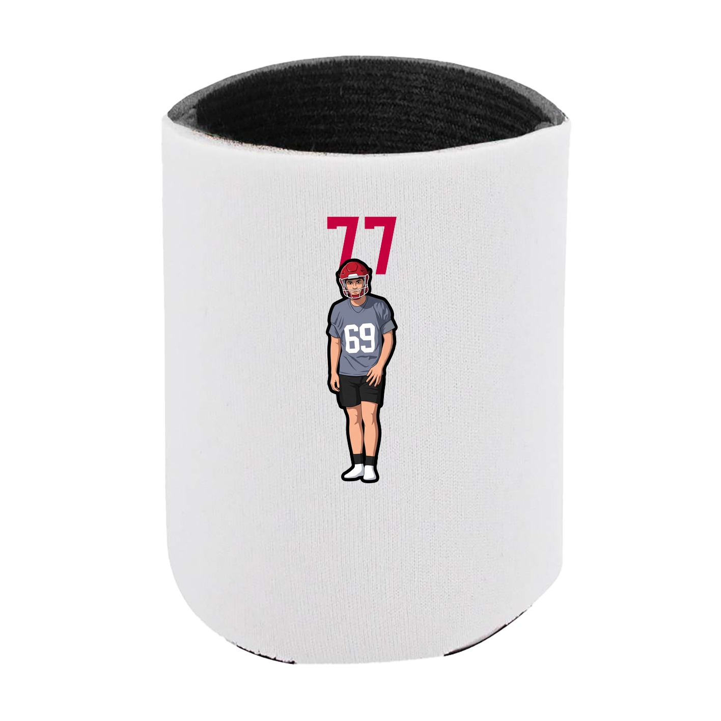 Can Holder — Number Top in White