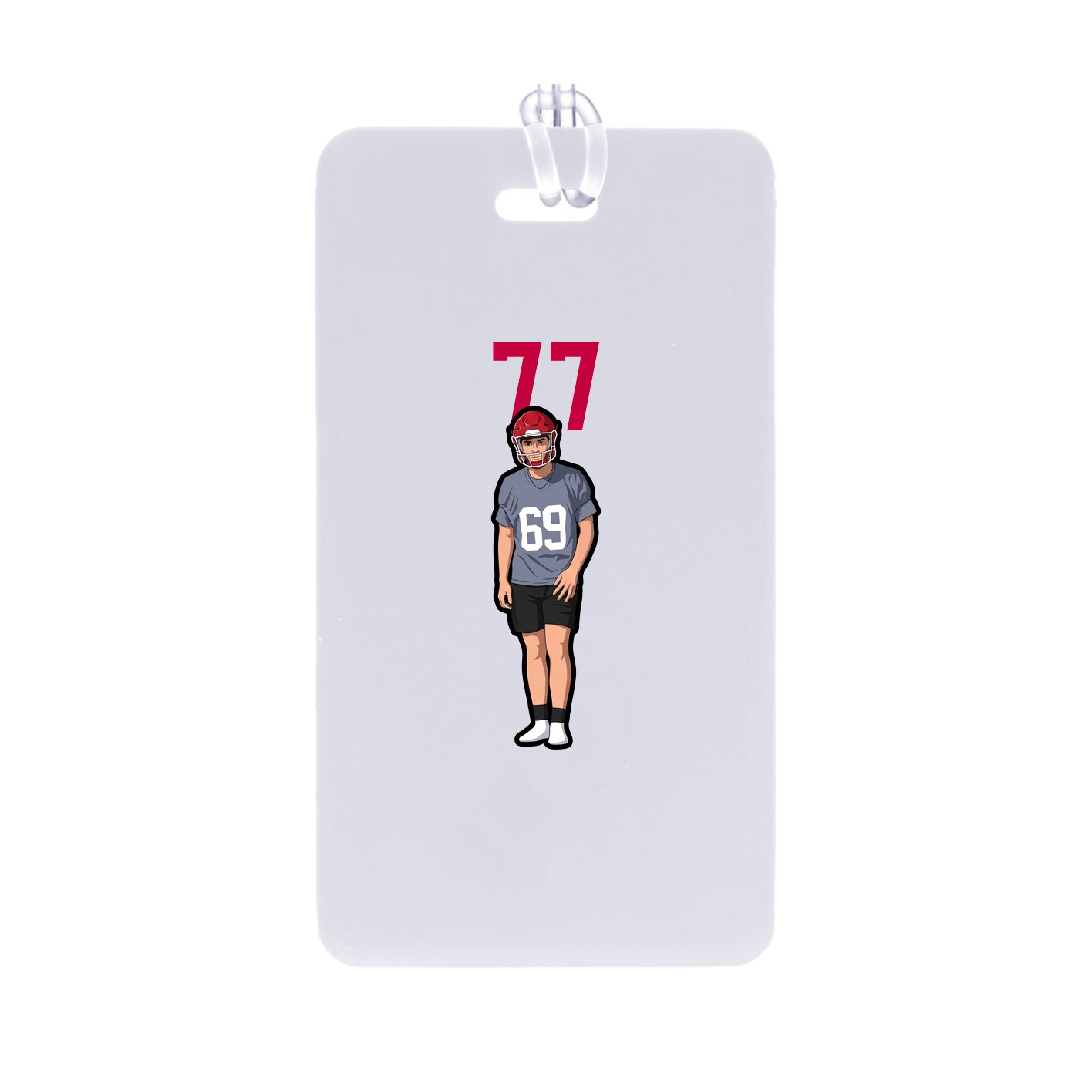 Bag Tag — Number Top in Classic