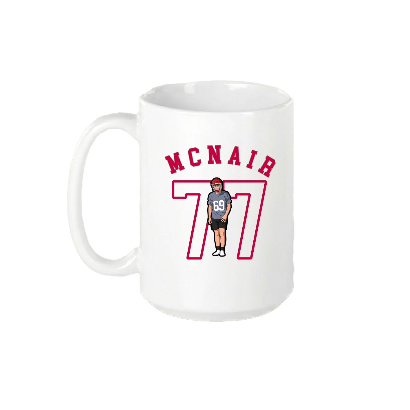 15oz Coffee Mug — Shirsey Arch in White