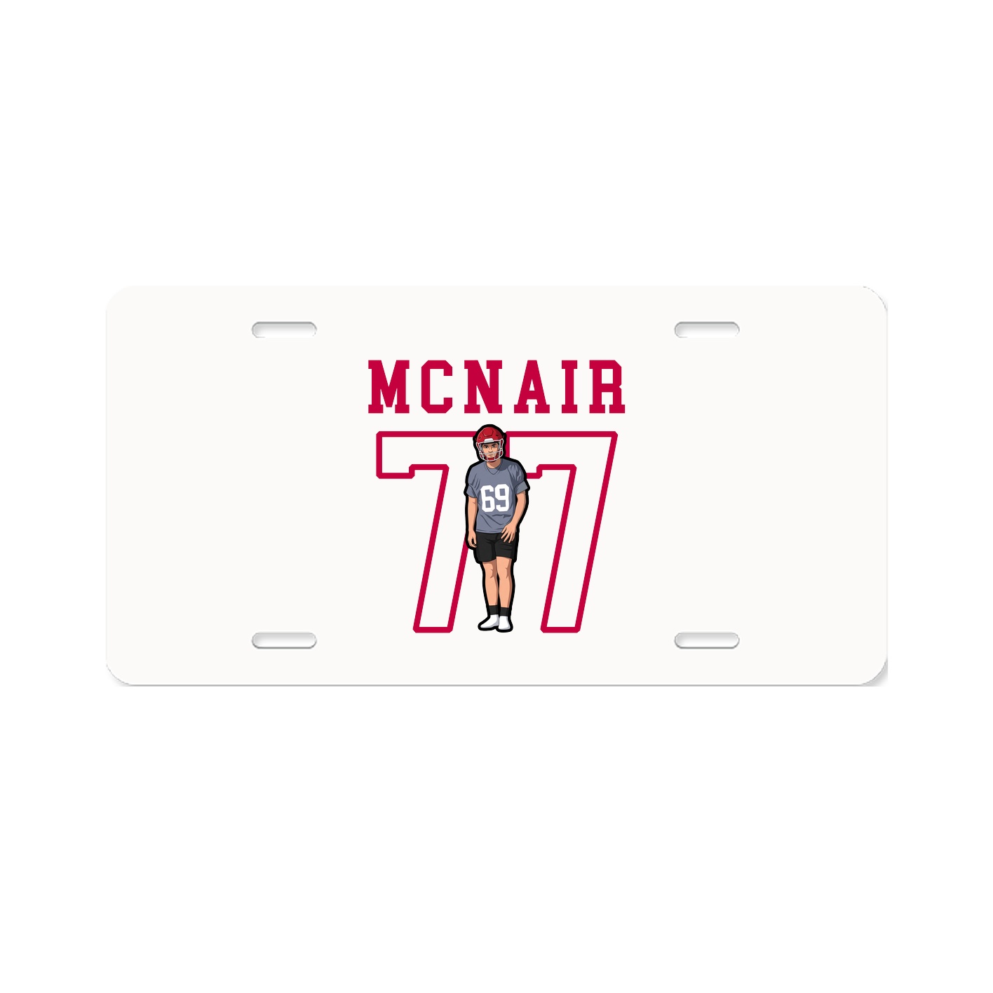 License Plate — Shirsey in Classic